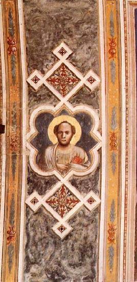 GIOTTO di Bondone Decorative band with figure oil painting picture